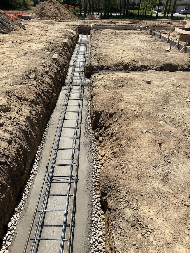 Reinforced Footings